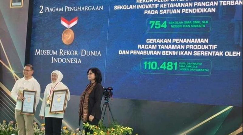 Pemprov Jatim Raih Dua Rekor MURI Melalui Program SIKAP