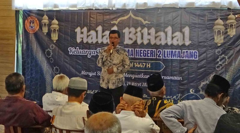 Halal bihalal Guru, Karyawan SMAN 2 Lumajang