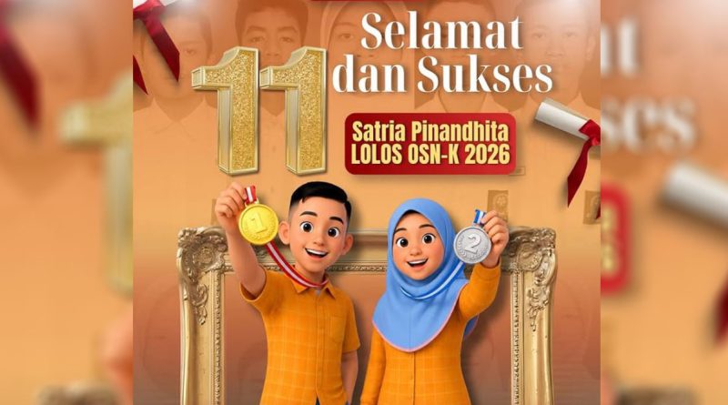 SMADA Juara Umum OSN-K 2026, 11 Siswa Lolos ke Tingkat Provinsi